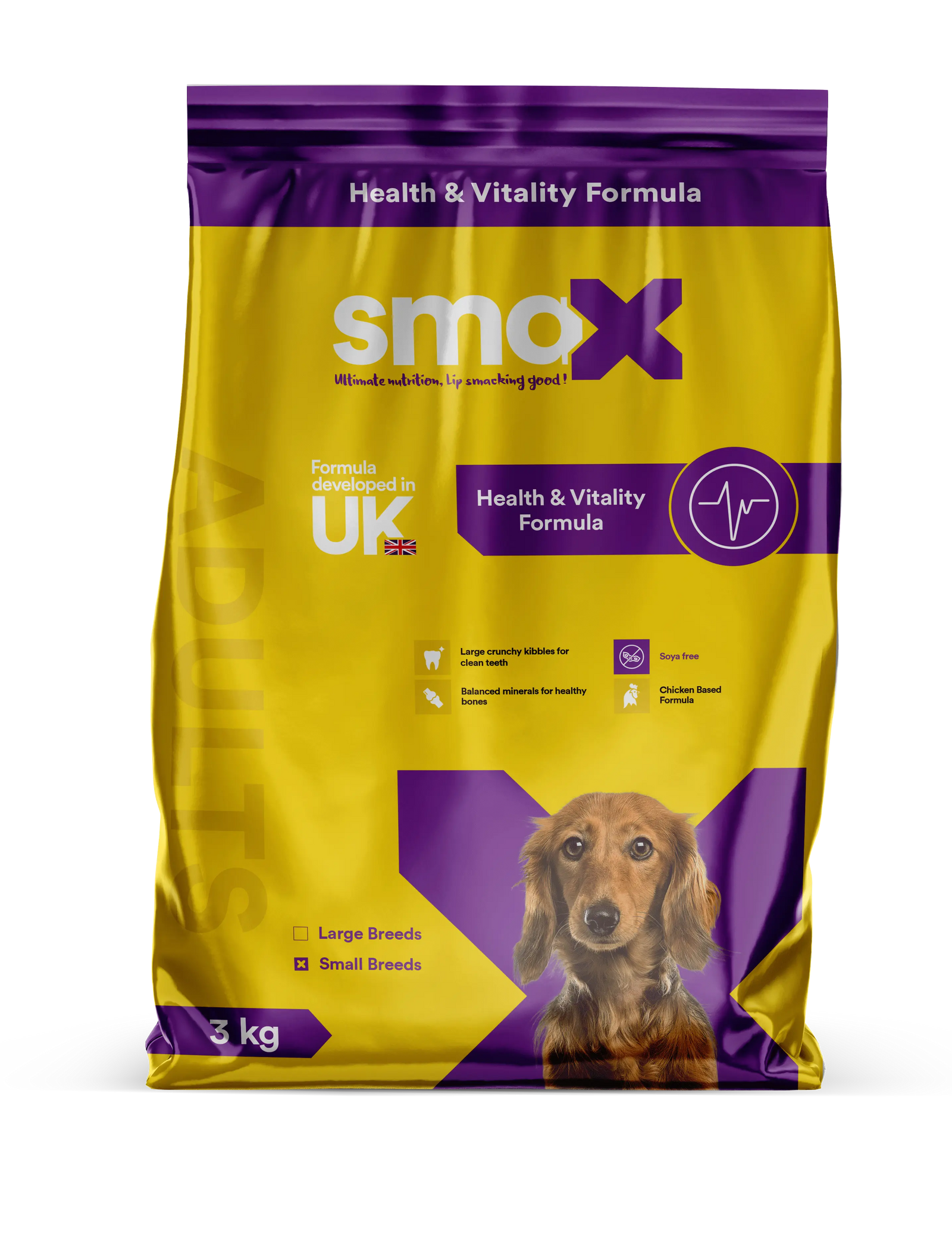smaX Adult Dogs Small Breeds 3kg Pet Nourish